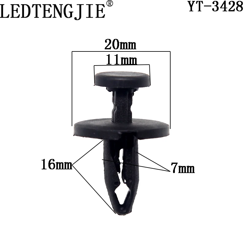 LEDTENGJIE Auto Bumper Fastener YT-3428 7mm Hole Rivet Retainer Push Engine Cover Trim Panel Clip Fasteners for Chrysler car
LEDTENGJIE Auto Bumper Fastener YT-3428 7mm Hole Rivet Retainer Push Engine Cover Trim Panel Clip Fasteners for Chrysler car