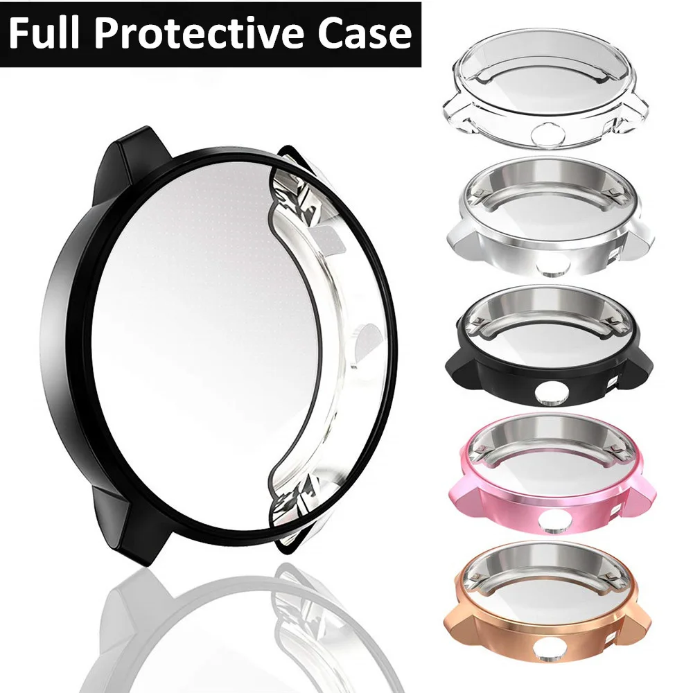 TPU Waterproof Screen Protector Case for Garmin Vivoactive 3 Music Full Protection Cover for Vivoactive3 Music Shell Accessories
TPU Waterproof Screen Protector Case for Garmin Vivoactive 3 Music Full Protection Cover for Vivoactive3 Music Shell Accessories