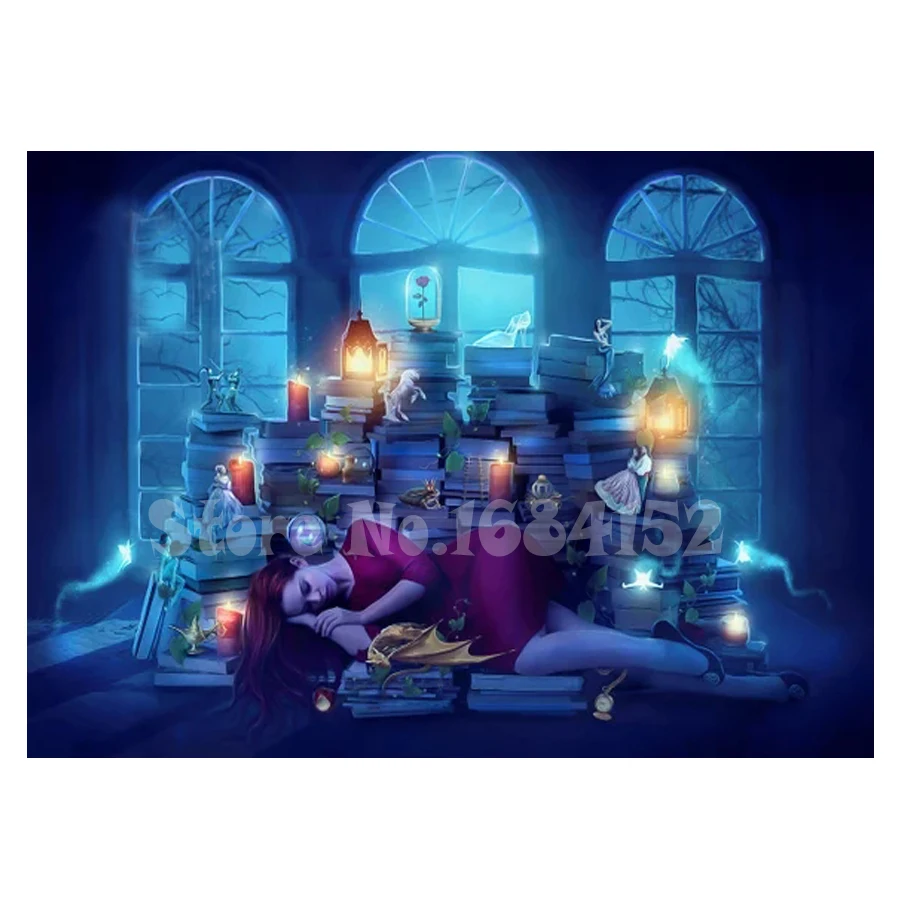 fairytale art Diamond Embroidery "fantasy woman with books" Full Square Diamond Painting Cross Stitch Kit Diy Mosaic Home Decor
fairytale art Diamond Embroidery "fantasy woman with books" Full Square Diamond Painting Cross Stitch Kit Diy Mosaic Home Decor