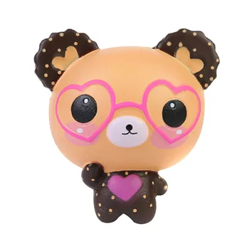 Squeeze Slow Rising Cartoon PU Spectacle Bear Slow Rebound Phone Strap Decompression Squeeze Toys Simulation Animal Decoration
Squeeze Slow Rising Cartoon PU Spectacle Bear Slow Rebound Phone Strap Decompression Squeeze Toys Simulation Animal Decoration