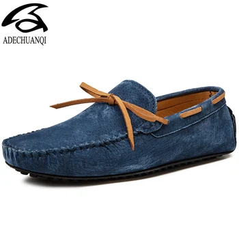 Casual Men Genuine Leather Shoes Summer Breathable Green Men's Loafers Leather Shoes Sapato Masculino Zapatos Hombre
Casual Men Genuine Leather Shoes Summer Breathable Green Men's Loafers Leather Shoes Sapato Masculino Zapatos Hombre