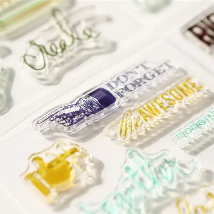 1 Pcs Transparent Clear Silicone Stamp/Seal for DIY Scrapbooking/Photo Album/Christmas Party Decorative Clear Stamp
1 Pcs Transparent Clear Silicone Stamp/Seal for DIY Scrapbooking/Photo Album/Christmas Party Decorative Clear Stamp