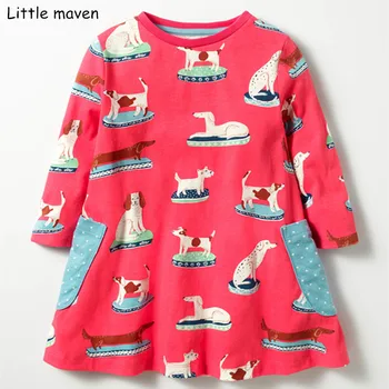 Little maven kids brand clothes 2018 autumn new baby girls clothes Cotton animal print girl pocket dresses S0358
Little maven kids brand clothes 2018 autumn new baby girls clothes Cotton animal print girl pocket dresses S0358