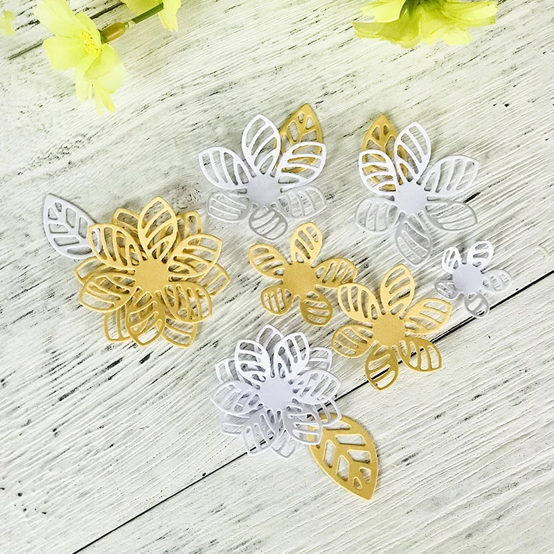 JC Metal Cutting Dies Scrapbooking Hollow Leaves Flower Craft Die Album Embossing Folder Cards Photo Template Background Stencil
JC Metal Cutting Dies Scrapbooking Hollow Leaves Flower Craft Die Album Embossing Folder Cards Photo Template Background Stencil