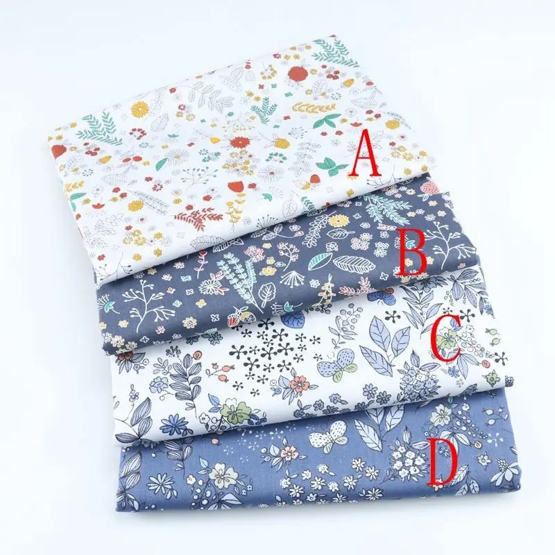 Delicate 1 Meter X 160CM Little Flower 100% cotton Fabric Quilting Clothes Home Textile Bedding Sewing Doll Cloth DIY B07
Delicate 1 Meter X 160CM Little Flower 100% cotton Fabric Quilting Clothes Home Textile Bedding Sewing Doll Cloth DIY B07