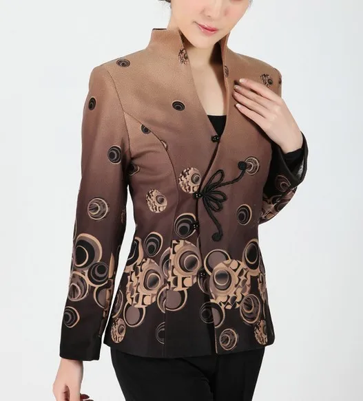 NEW Coffee Fashion Chinese tradition Women's Jacket Coat Outerwear Size S M L XL XXL XXXL
NEW Coffee Fashion Chinese tradition Women's Jacket Coat Outerwear Size S M L XL XXL XXXL