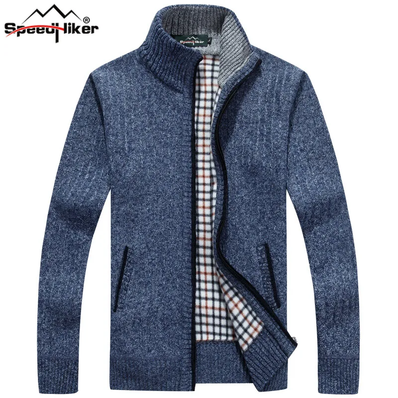 Speed Hiker Sweater Men 2018 Winter Solid Thicken Outwear Sweatercoat Casual Cardigans Velvet inside Plus size 3XL CC-1383
Speed Hiker Sweater Men 2018 Winter Solid Thicken Outwear Sweatercoat Casual Cardigans Velvet inside Plus size 3XL CC-1383