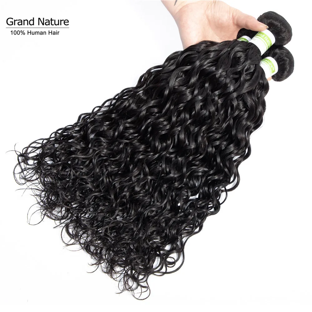 Brazilian Hair Weave Bundles 100% water wave curly Human Hair 3/4 Bundle Deals remy Free ship 8-26inch natural black
Brazilian Hair Weave Bundles 100% water wave curly Human Hair 3/4 Bundle Deals remy Free ship 8-26inch natural black