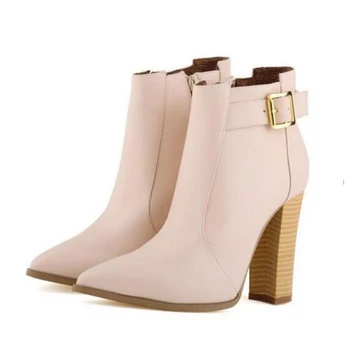 Fashion Women Boots High Thick Square High Heels Wood Grain Matt Leather Boots Ladies Shoes Botas Big Size 25-61 W835
Fashion Women Boots High Thick Square High Heels Wood Grain Matt Leather Boots Ladies Shoes Botas Big Size 25-61 W835