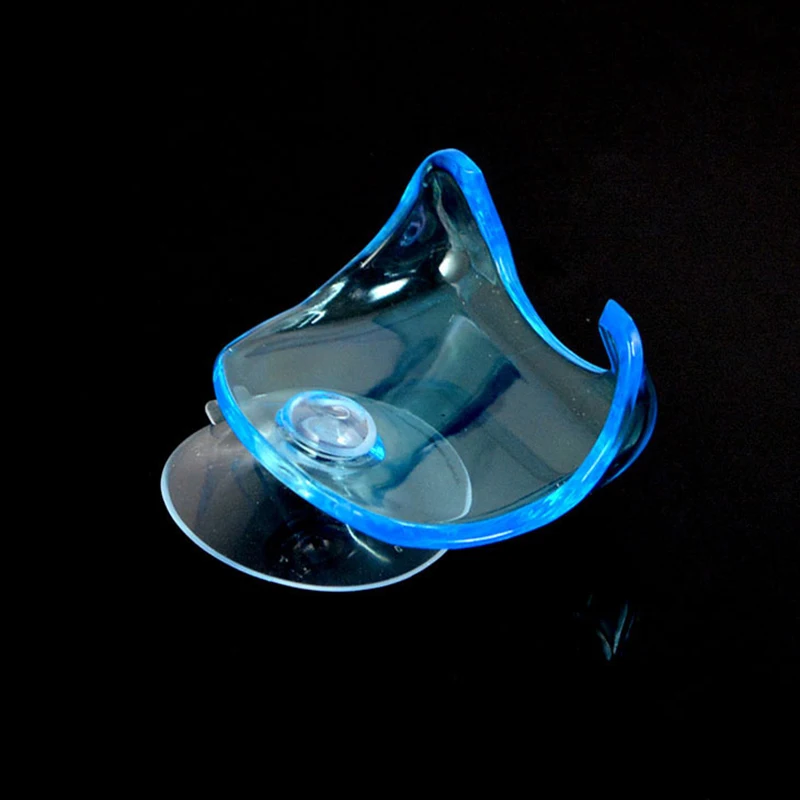 1 PCS Blue Plastic Razor Storage With Suction Cup Bathroom Accessories Sadoun.com