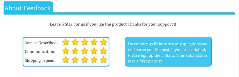 about Feedback