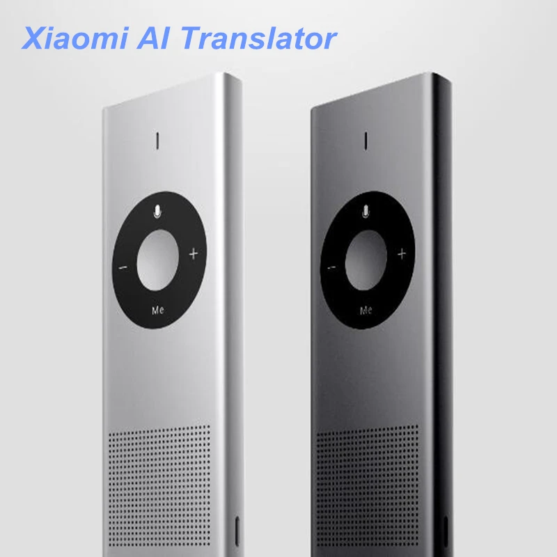 New Xiaomi Mijia Smart Konjak AI Voice Translator Interpreter 14 Languages 7 Days Standby Time 8Hours Continous Translate
New Xiaomi Mijia Smart Konjak AI Voice Translator Interpreter 14 Languages 7 Days Standby Time 8Hours Continous Translate