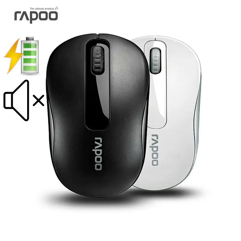 RAPOO M217 2.4GHz Wireless Rechargeable Mouse Smart Sleep Silent Mute Optical USB Ergonomic Gaming Mouse For PC Laptop Computer
RAPOO M217 2.4GHz Wireless Rechargeable Mouse Smart Sleep Silent Mute Optical USB Ergonomic Gaming Mouse For PC Laptop Computer