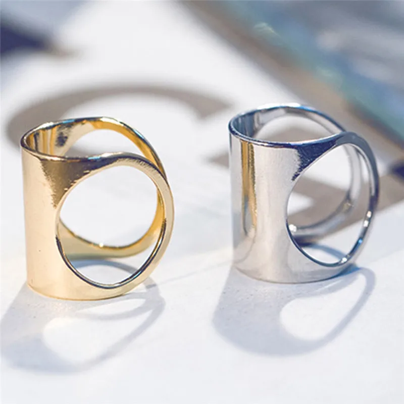 imixlot Tide Modern Hollow Gold Silver Ring Minimalist Fashion Accessories Male Female Solid Jewelry Anillos Mujer
imixlot Tide Modern Hollow Gold Silver Ring Minimalist Fashion Accessories Male Female Solid Jewelry Anillos Mujer