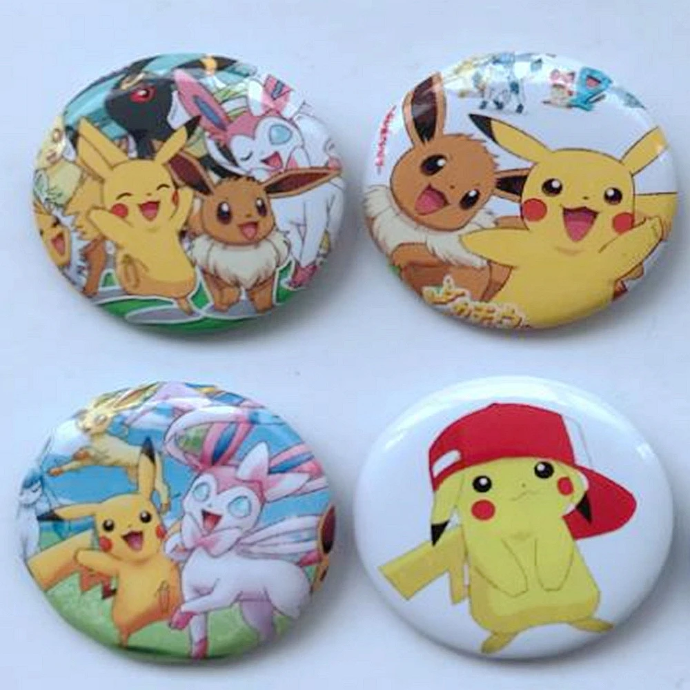 8 pcs/lot Cartoon Badge Brooch Pikachu Action Figures Wear Clothing Accessories Cute Animal Model Kid Gift Toy
8 pcs/lot Cartoon Badge Brooch Pikachu Action Figures Wear Clothing Accessories Cute Animal Model Kid Gift Toy