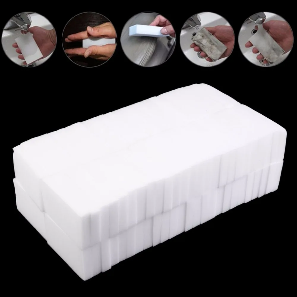 100Pc White Sponge Magic Eraser Living Room Kitchen Bathroom Office Cleaning Wash Pot Brush Clean Tableware Nano Sponge 10x6x2cm
100Pc White Sponge Magic Eraser Living Room Kitchen Bathroom Office Cleaning Wash Pot Brush Clean Tableware Nano Sponge 10x6x2cm