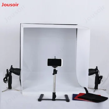 60cm*60cm/23.6inch*23.6inch Table Top Photo Photography Studio Light Tent Kit in a Box(4 backdrops) with SpotlightLamps CD15
60cm*60cm/23.6inch*23.6inch Table Top Photo Photography Studio Light Tent Kit in a Box(4 backdrops) with SpotlightLamps CD15