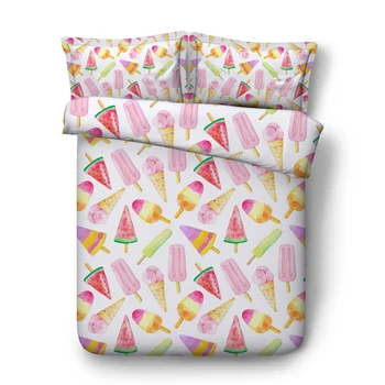 Colorful ice cream Digital print Bedding Set Quilt Cover Design Bed Set Bohemian a Mini Van Bedclothes 3pcs JF519
Colorful ice cream Digital print Bedding Set Quilt Cover Design Bed Set Bohemian a Mini Van Bedclothes 3pcs JF519