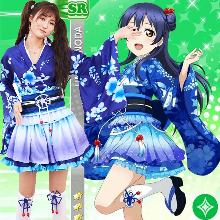 Lovelive card SR summer YUKATA Zhenji kimono cos bathrobe awakening pure bliss dance clothes
Lovelive card SR summer YUKATA Zhenji kimono cos bathrobe awakening pure bliss dance clothes
