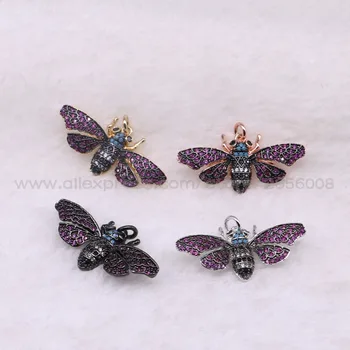 Fashion metal Cute fly Bugs tiny insect pendant charms micro pave wing insect pendant Mix color bugs jewelry pendant 3076
Fashion metal Cute fly Bugs tiny insect pendant charms micro pave wing insect pendant Mix color bugs jewelry pendant 3076