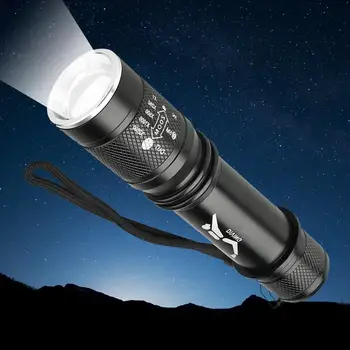 YUNMAI T6 LED Zoom Flashlight Waterproof Torch 3000Lm 3 Mode Bright Waterproof LED Torch
YUNMAI T6 LED Zoom Flashlight Waterproof Torch 3000Lm 3 Mode Bright Waterproof LED Torch