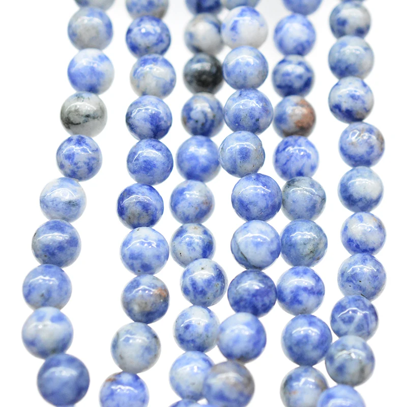 FLTMERH-Natural Dull Polish White Blue-Vein Stone Beads for Jewelry Making DIY Bracelet Necklace 4/6/ 8/10 /12 Mm Strand 15''
FLTMERH-Natural Dull Polish White Blue-Vein Stone Beads for Jewelry Making DIY Bracelet Necklace 4/6/ 8/10 /12 Mm Strand 15''