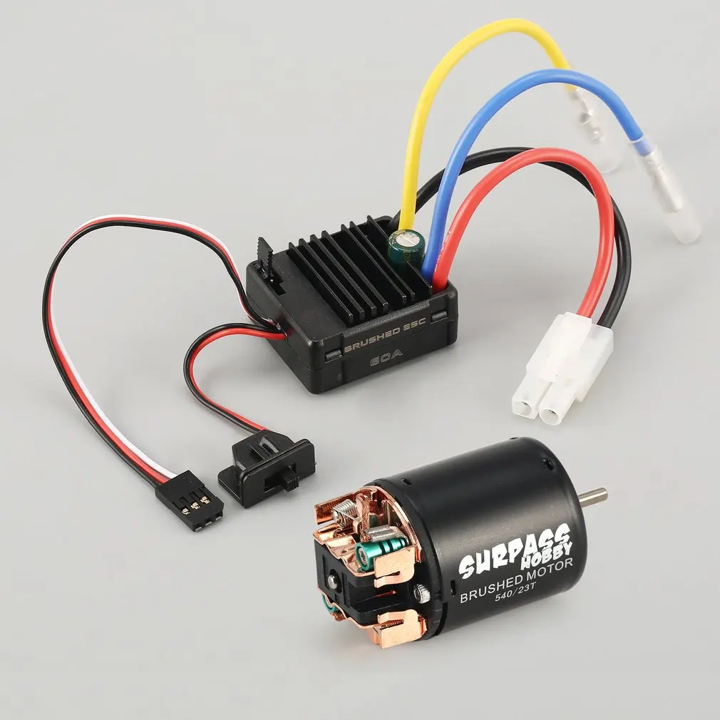 Surpass Hobby RC 540 13T 17T 21T 23T 27T 35T 45T 55T 80T Brushed Motor for RC Car 1/10 Rock Crawler 4WD Vehicle RCCar Part motor
Surpass Hobby RC 540 13T 17T 21T 23T 27T 35T 45T 55T 80T Brushed Motor for RC Car 1/10 Rock Crawler 4WD Vehicle RCCar Part motor