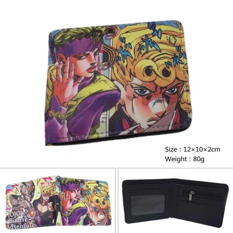 Anime Wallet With Card Holder Coin Pocket Men Cartoon bizarre adventure JOJO wallet womens wallets and purses Gift
Anime Wallet With Card Holder Coin Pocket Men Cartoon bizarre adventure JOJO wallet womens wallets and purses Gift