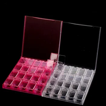 20 Grids Professional Nail Storage Box Jewelry Plastic Nail Beads For Decoration Tool Transparent And Red Nail Art Tools
20 Grids Professional Nail Storage Box Jewelry Plastic Nail Beads For Decoration Tool Transparent And Red Nail Art Tools