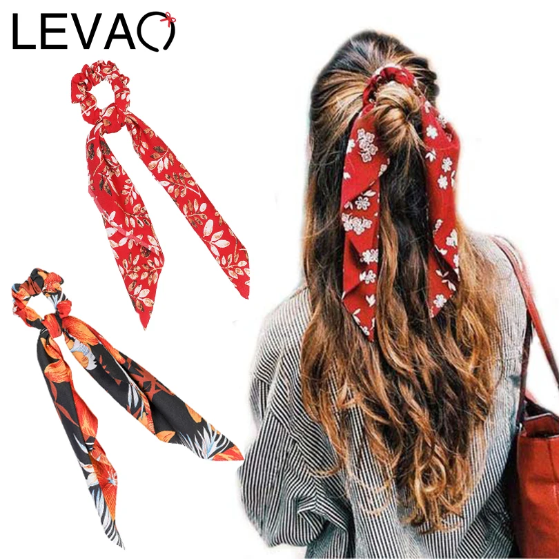 LEVAO Women Floral Print ScrunchieHair Scarf Elastic Bohemian Hairband Bow Hair Rubber Ropes Girls Hair Ties Accessories Fashion
LEVAO Women Floral Print ScrunchieHair Scarf Elastic Bohemian Hairband Bow Hair Rubber Ropes Girls Hair Ties Accessories Fashion