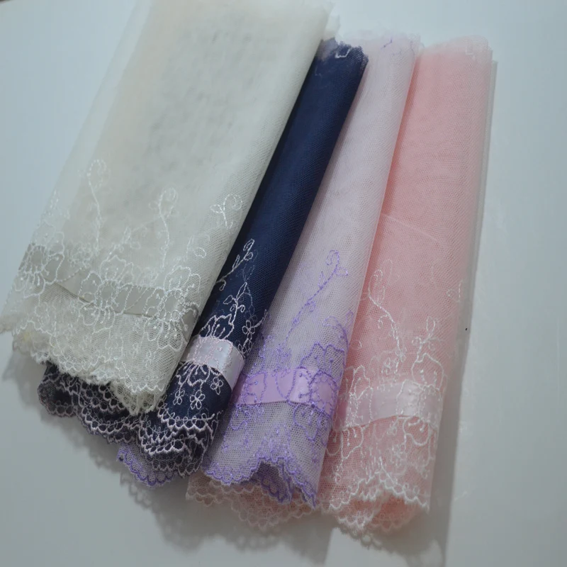 somelace 19CM(2yds/lot)ivory~blue~pink~purple gauze floral Hight quality embroidery fabrics embroidery lace trim18081104
somelace 19CM(2yds/lot)ivory~blue~pink~purple gauze floral Hight quality embroidery fabrics embroidery lace trim18081104