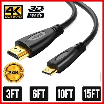 Kuulee High-Speed Mini HDMI to HDMI Cable Adapter HDMI A to HDMI Mini Type C 4K HDMI Cable
Kuulee High-Speed Mini HDMI to HDMI Cable Adapter HDMI A to HDMI Mini Type C 4K HDMI Cable