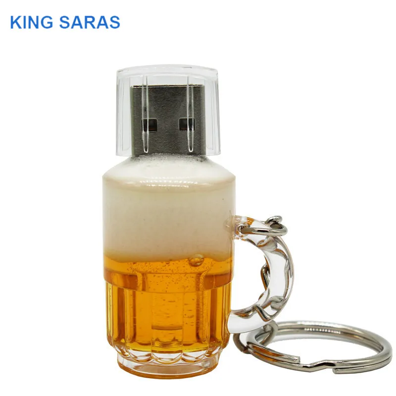 KING SARAS cool Beer mug style usb2.0 4GB 8GB 16GB pen drive USB Flash Drive creative 32GB Pendrive
KING SARAS cool Beer mug style usb2.0 4GB 8GB 16GB pen drive USB Flash Drive creative 32GB Pendrive