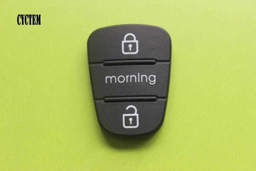 CYCTEM 2 Buttons Folding Remote Key Fob Case Rubber Pad Silicone Button Replacement Fit For Kia Morning
CYCTEM 2 Buttons Folding Remote Key Fob Case Rubber Pad Silicone Button Replacement Fit For Kia Morning