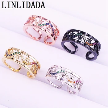 8Pcs Colorful CZ Paved Open Adjusted Rings, Micro Pave Zirconia Mix Color Rainbow Fashion Rings
8Pcs Colorful CZ Paved Open Adjusted Rings, Micro Pave Zirconia Mix Color Rainbow Fashion Rings