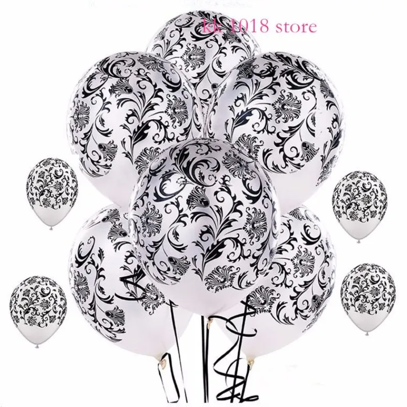 200pcs/lot Damask Print Black & White 12" Qualatex Latex Balloons Birthday Wedding party Decoration Latex balloons Anniversary
200pcs/lot Damask Print Black & White 12" Qualatex Latex Balloons Birthday Wedding party Decoration Latex balloons Anniversary