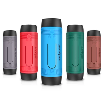 ZEALOT S1 Cycling Stereo Bluetooth Speaker Wireless Column Subwoofer LED Flashlight Radio 4000mAh Battery TF Card Play
ZEALOT S1 Cycling Stereo Bluetooth Speaker Wireless Column Subwoofer LED Flashlight Radio 4000mAh Battery TF Card Play