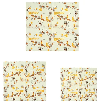 3Pcs Reusable Beeswax Cloth Wrap Seal Food Fresh Keeping Wrap Lid Cover Stretch Vacuum Food Wrap Beeswax Cloth Kitchen Tools
3Pcs Reusable Beeswax Cloth Wrap Seal Food Fresh Keeping Wrap Lid Cover Stretch Vacuum Food Wrap Beeswax Cloth Kitchen Tools