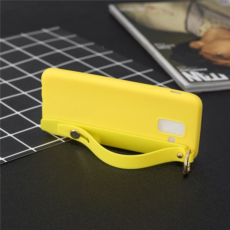 Wrist Strap Soft Case for Samsung Galaxy A7 2018 A6 A8 Plus A9 Star J3 J4 J6 J8 J2 J5 J7 Prime Ring Holder Candy Colors Cover
Wrist Strap Soft Case for Samsung Galaxy A7 2018 A6 A8 Plus A9 Star J3 J4 J6 J8 J2 J5 J7 Prime Ring Holder Candy Colors Cover