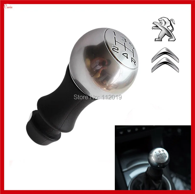 New Stainless VTS Sport 5 Speed Manual Gear Shift Knob For Peugeot 206 207 307 308 408 Citroen C5 C-Triomphe C-Quatre
New Stainless VTS Sport 5 Speed Manual Gear Shift Knob For Peugeot 206 207 307 308 408 Citroen C5 C-Triomphe C-Quatre