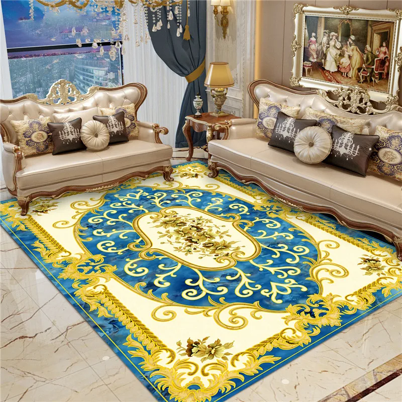 High quality European-style Persian study carpet living room sofa blanket Bedroom full bedside mat kitchen non-slip carpet
High quality European-style Persian study carpet living room sofa blanket Bedroom full bedside mat kitchen non-slip carpet