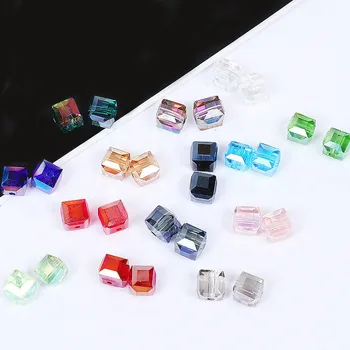 100 PCS 6MM Fashion Style Multicolor Square Crystal Rhinestones Hole Beads Pendant Charm For Jewelry Making
100 PCS 6MM Fashion Style Multicolor Square Crystal Rhinestones Hole Beads Pendant Charm For Jewelry Making