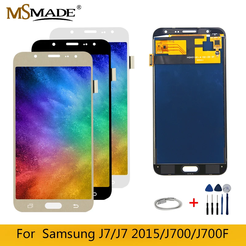 Adjustable LCD Galaxy J7 2015 For Samsung J700 J700H J700K Display Touch Screen Digitizer J700M J700T J700P LCD 5.5'' inch
Adjustable LCD Galaxy J7 2015 For Samsung J700 J700H J700K Display Touch Screen Digitizer J700M J700T J700P LCD 5.5'' inch