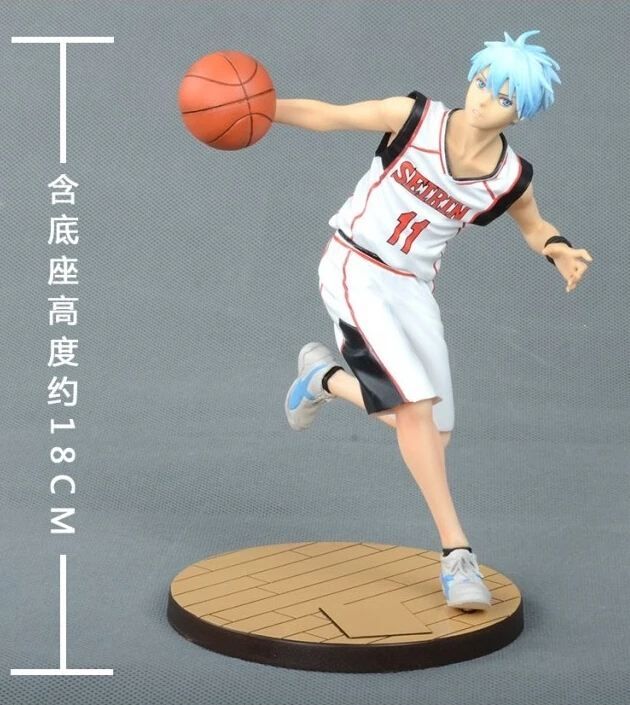 18CM Kuroko's Basketball Kuroko Tetsuya Anime Action Figures PVC brinquedos Collection Figures toys for christmas gift
18CM Kuroko's Basketball Kuroko Tetsuya Anime Action Figures PVC brinquedos Collection Figures toys for christmas gift