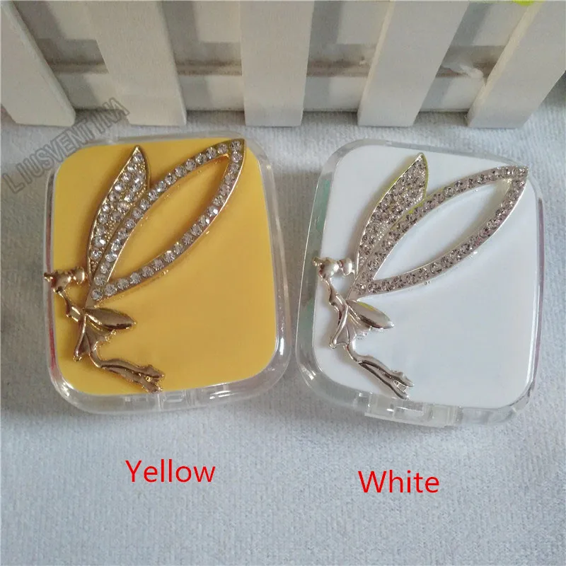 LIUSVENTINA Hand-Made DIY Cute Flying Spirit Contact Lens Case With Mirror Box Container for Color Lenses Random Mix Color
LIUSVENTINA Hand-Made DIY Cute Flying Spirit Contact Lens Case With Mirror Box Container for Color Lenses Random Mix Color