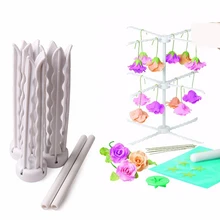 3 Layer Flower Drying Rack Stand Cake Decorating Sugarcraft Fondant Detachable Paste Flower Rack Practical Baking Tools
3 Layer Flower Drying Rack Stand Cake Decorating Sugarcraft Fondant Detachable Paste Flower Rack Practical Baking Tools