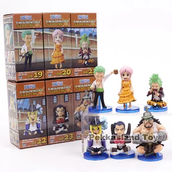 Anime One Piece WCF Dressrosa vol.4 Zoro Nami Bartolomeo Cavendish Ideo Hajrudin PVC Figures Toys 6pcs/set
Anime One Piece WCF Dressrosa vol.4 Zoro Nami Bartolomeo Cavendish Ideo Hajrudin PVC Figures Toys 6pcs/set