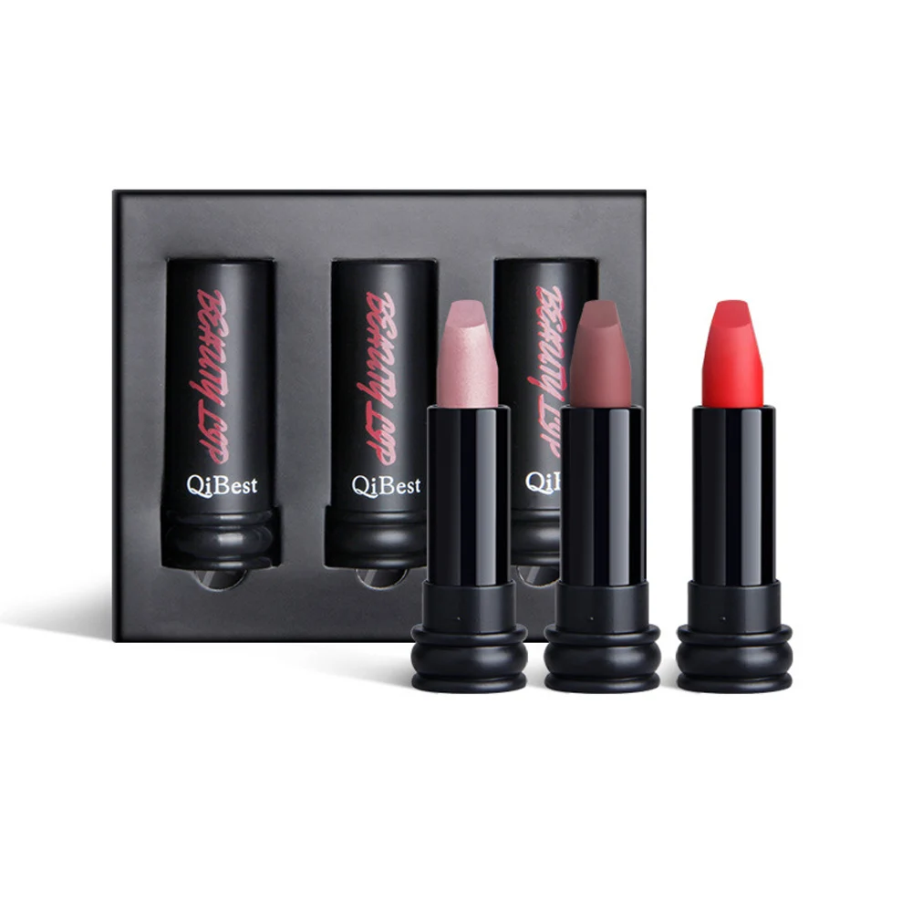 QIBEST 3Colors/Set Matte Shimmer Lipstick Highlighter Lip gloss Silky Lip Stick Sexy Lip Tint Waterproof Cosmetic Makeup #280823
QIBEST 3Colors/Set Matte Shimmer Lipstick Highlighter Lip gloss Silky Lip Stick Sexy Lip Tint Waterproof Cosmetic Makeup #280823