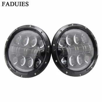 FADUIES Led Light 7 inch 80W Round LED Headlight With DRL High Low Beam For JEEP Wrangler Jk Tj Fj 2007-2016
FADUIES Led Light 7 inch 80W Round LED Headlight With DRL High Low Beam For JEEP Wrangler Jk Tj Fj 2007-2016
