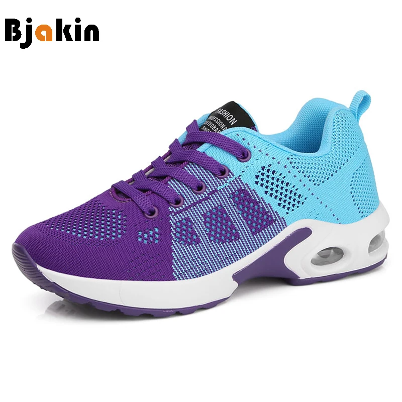 Bjakin 2019 Cushion Woman Sneakers Breathable Damping Women Running Shoes Mesh Wave Sports Shoes for Jogging Walking Female
Bjakin 2019 Cushion Woman Sneakers Breathable Damping Women Running Shoes Mesh Wave Sports Shoes for Jogging Walking Female